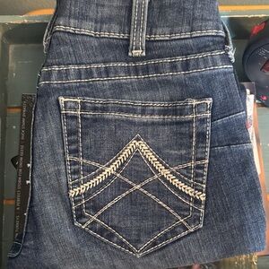 Ariat REAL Women's Blue Straight Leg Jeans